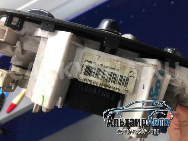 Блок управления печкой отопителем Renault Logan 1 Renault 15 оригинальный номер N106278B