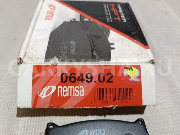 Колодки тормозные задние Kia Spectra оригинальный номер 0649.02