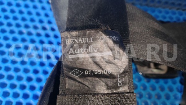 Ремень безопасности задний средний Renault Logan 1 Renault 20 