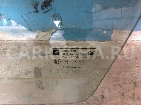Стекло двери передней правой Opel Astra G Opel Astra оригинальный номер 93240589