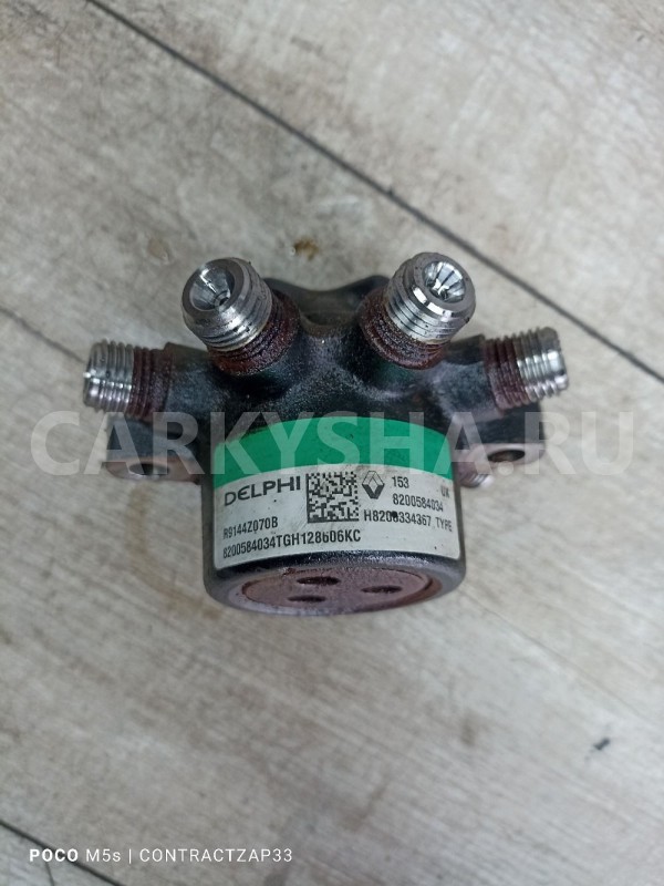 Топливная рампа Renault 3 K9K 1.5  дизель Renault 20 оригинальный номер 8200584034