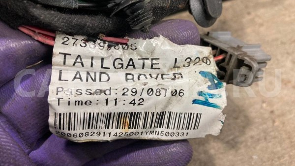 Проводка коса Двери Багажника Range Rover Sport 1 Land Rover Range Rover оригинальный номер YMN500331